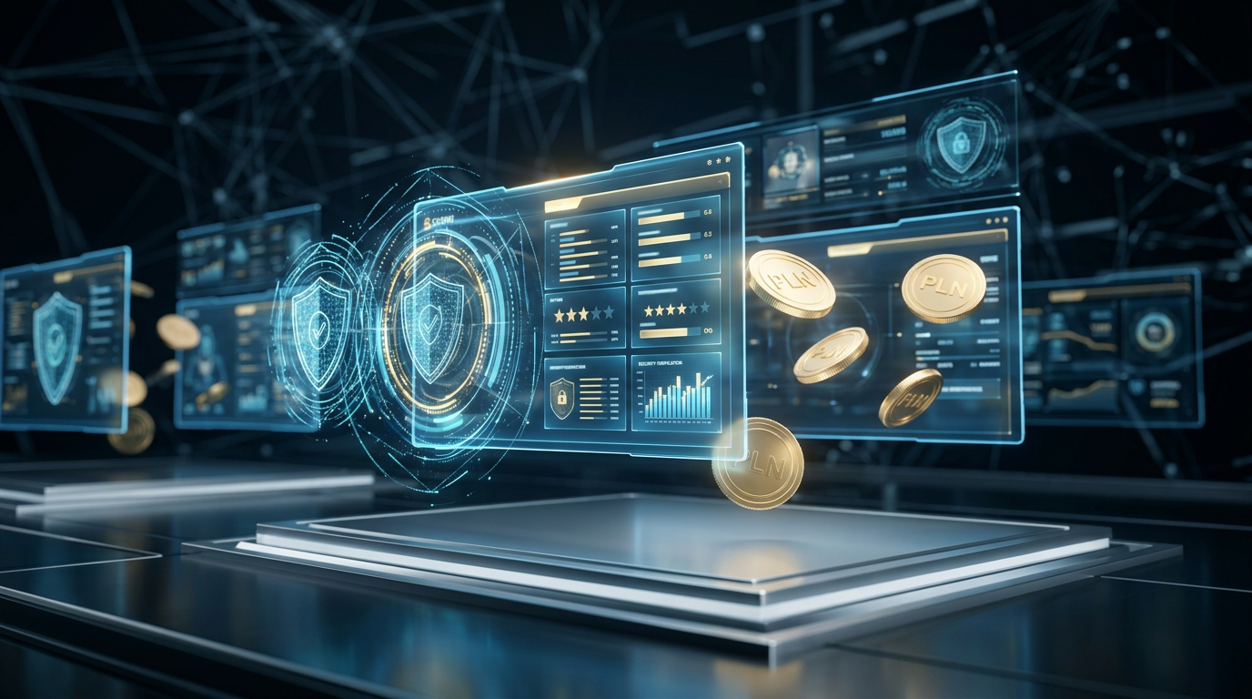 Bezpieczne i nowoczesne kasyna online w Polsce 2026 - wizualizacja technologii